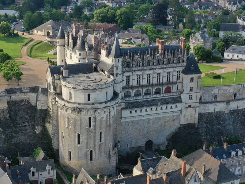 Château d'Amboise ©RJ-Drones